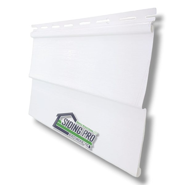 SIDING PVC 3,8 MTS BLANCO - WHITE -- - Imagen 2