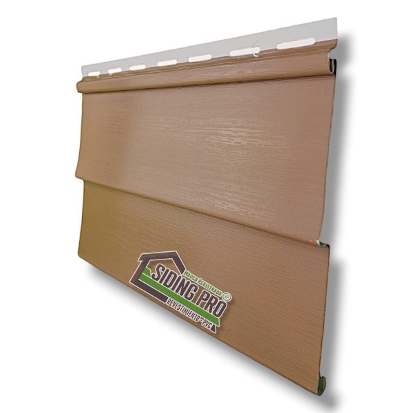 SIDING PVC 3,8 MTS CAFE - WOOD - Imagen 2